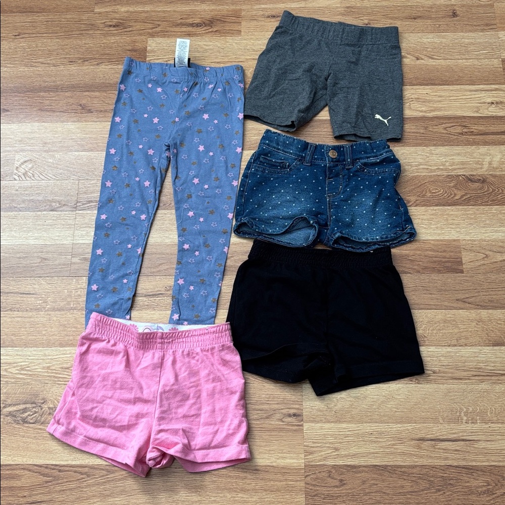 Assorted Kids Shorts and Leggings Set